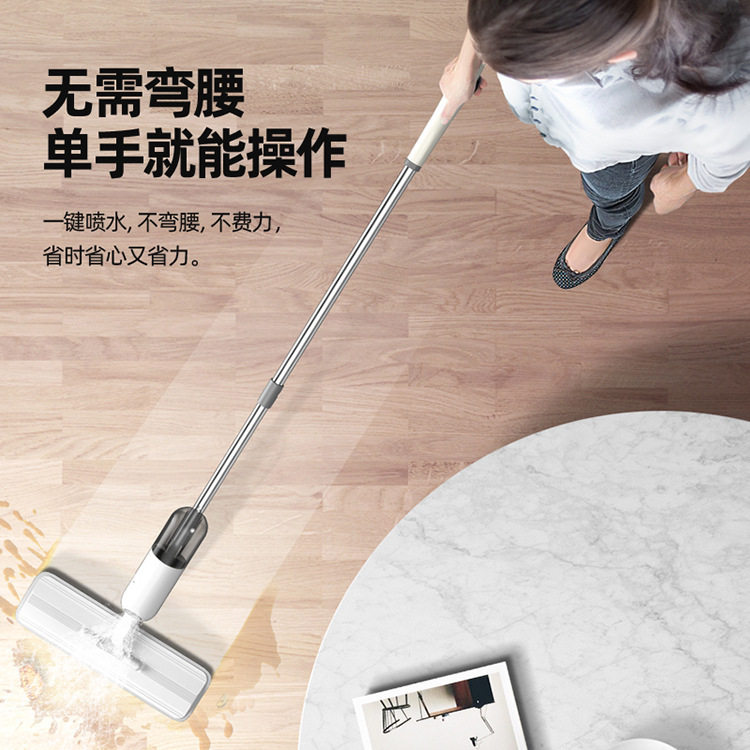 喷雾喷水拖把家用清洁大号平板拖把懒人旋转免手洗拖地拖布