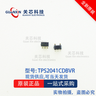 德州 电源芯片TPS2041CDBVR TPS2041C 丝印:PYJI SOT-23-5