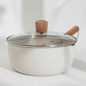 市面上少见 20CM高颜值陶瓷不粘雪平锅 65元 出口外贸 特价