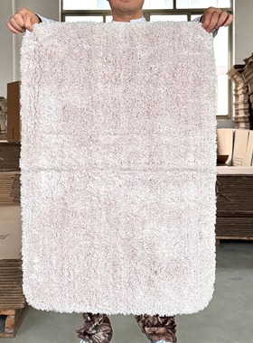 味客来 荷兰原单尾货 90*61CM 浴室防滑吸水地垫加厚入户脚垫家用