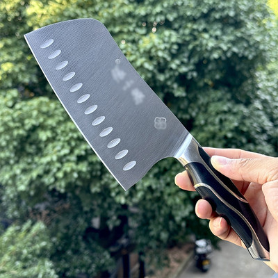 切肉丝滑不易粘刀百年泉牌菜刀