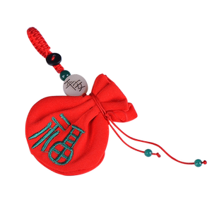 婴儿宝宝胎发福袋胎毛收纳袋福袋护身符装朱砂平安符空袋纪念保存