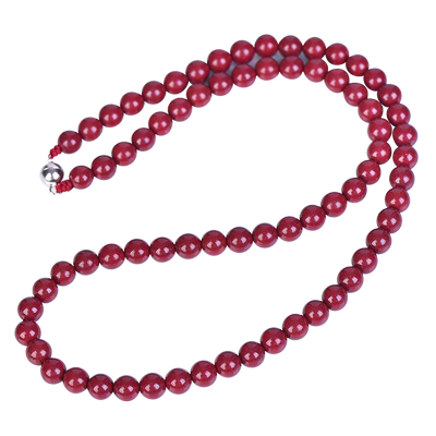 天然朱砂项链正品官方旗舰店