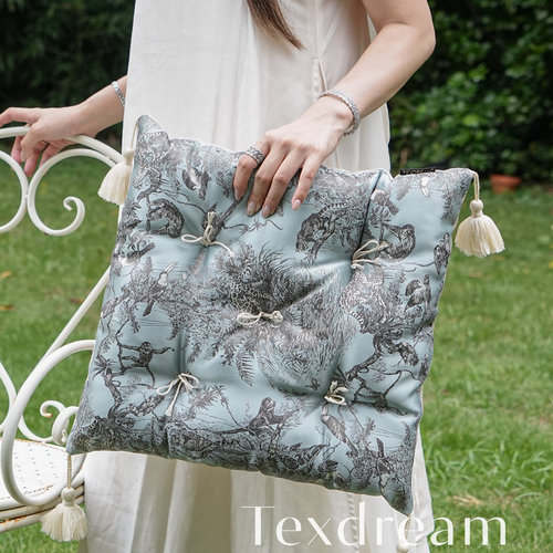 法式复古餐桌凳子垫办公室椅垫