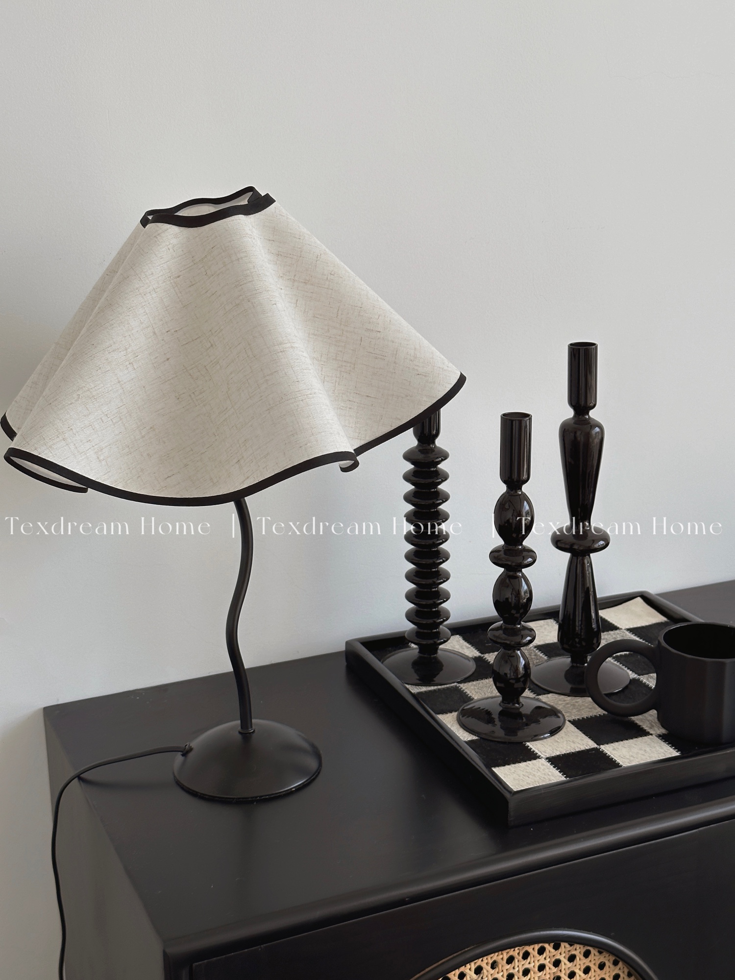 Texdream态度ins高级感花瓣伞灯