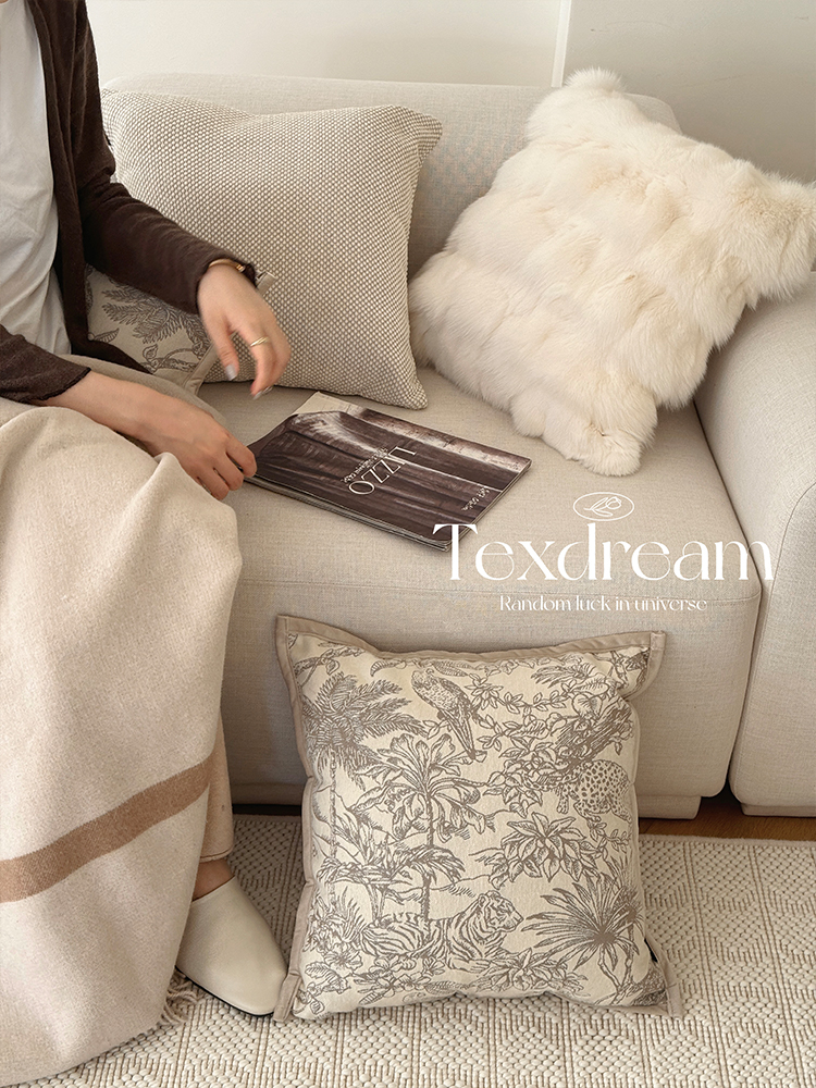 Texdream东方时髦沙发靠垫