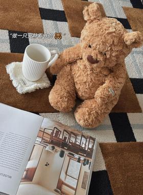 Texdream态度小熊安抚小熊玩偶公仔泰迪熊抱枕女毛绒玩具礼物