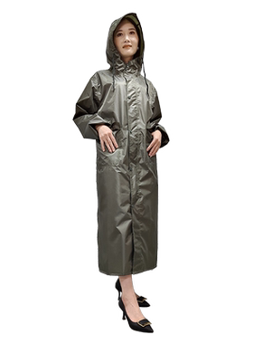 超轻薄单人防水雨衣便携式长款