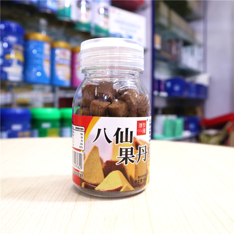 康友隆八仙果丹60g便携瓶装休闲解馋果干零食