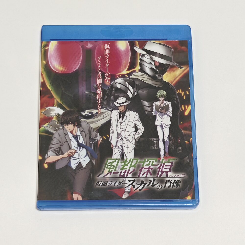 蓝光BD碟盒 风都侦探剧场版 假面骑士颅骨的肖像 动画光盘 盒