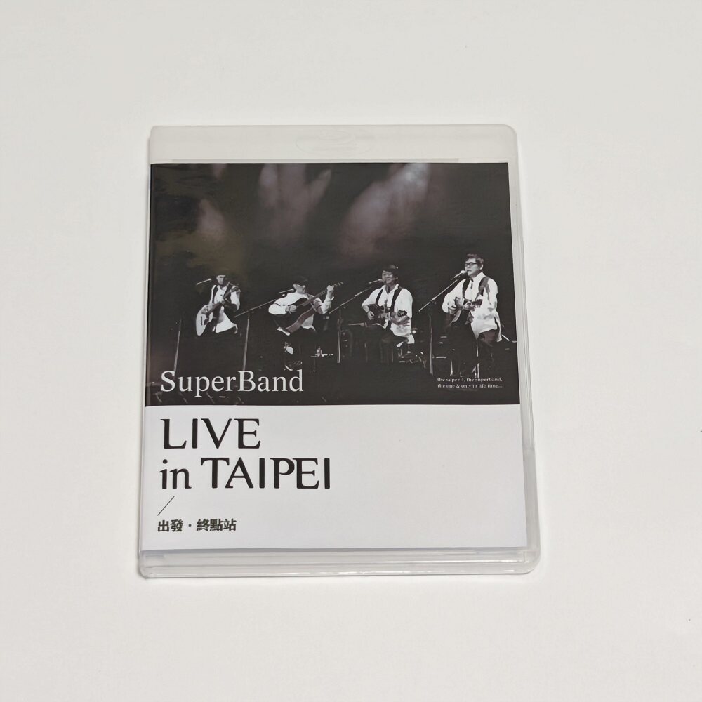蓝光BD碟盒 纵贯线 SuperBand 出发终点站 演唱会光盘 盒