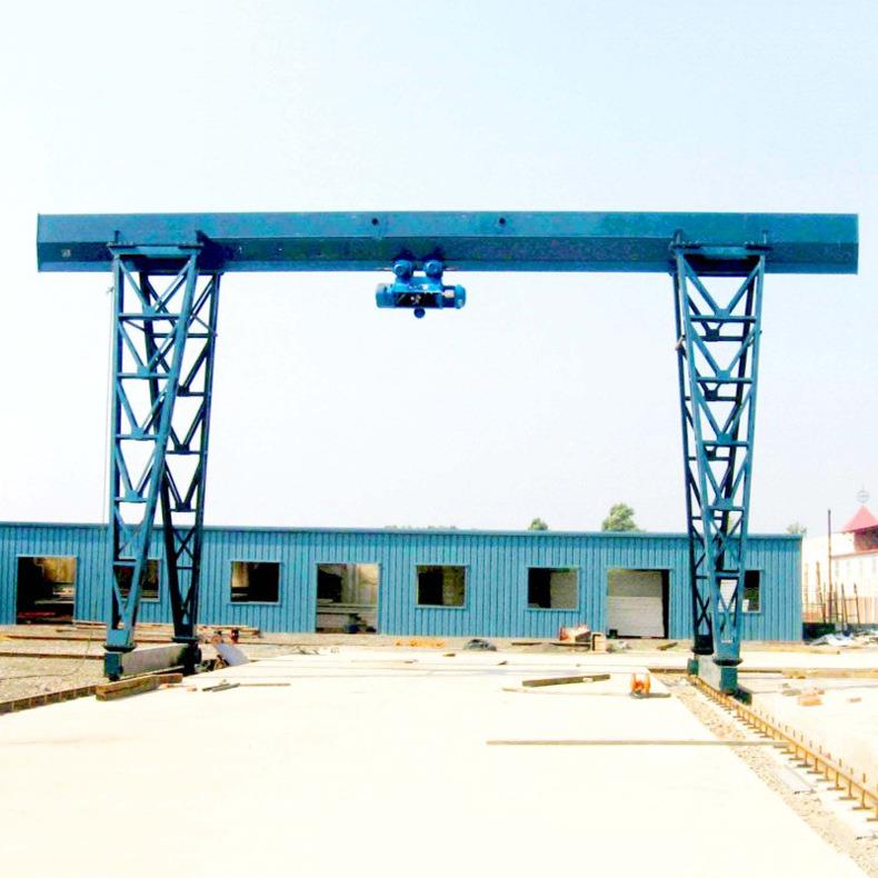 厂家供应MH型5吨龙门吊室内外仓库货场用电动单梁门式起重机