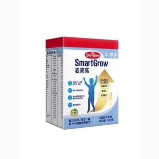 森宝麦高高4段儿童学生成长奶粉800g盒装 高钙DHA配方瑞典进口