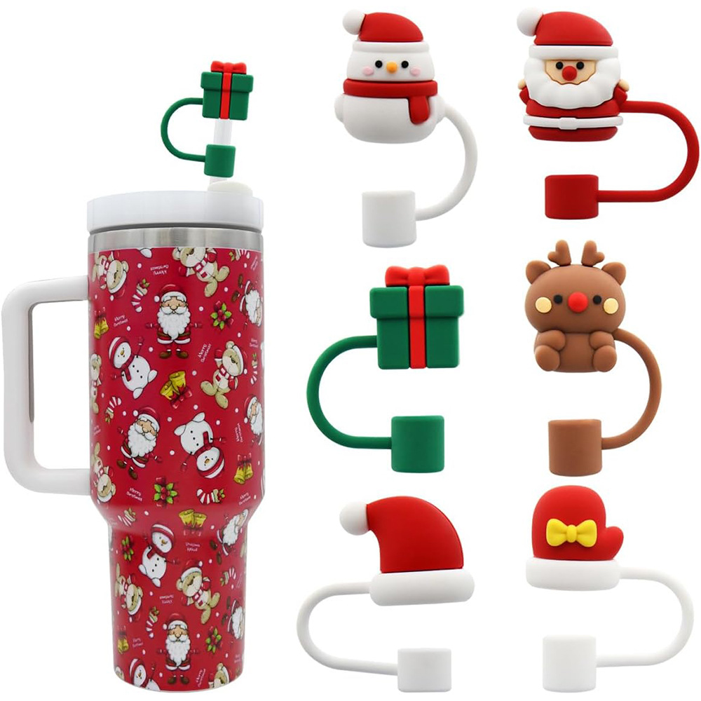 硅胶吸管吸管帽耐高温可重复使用