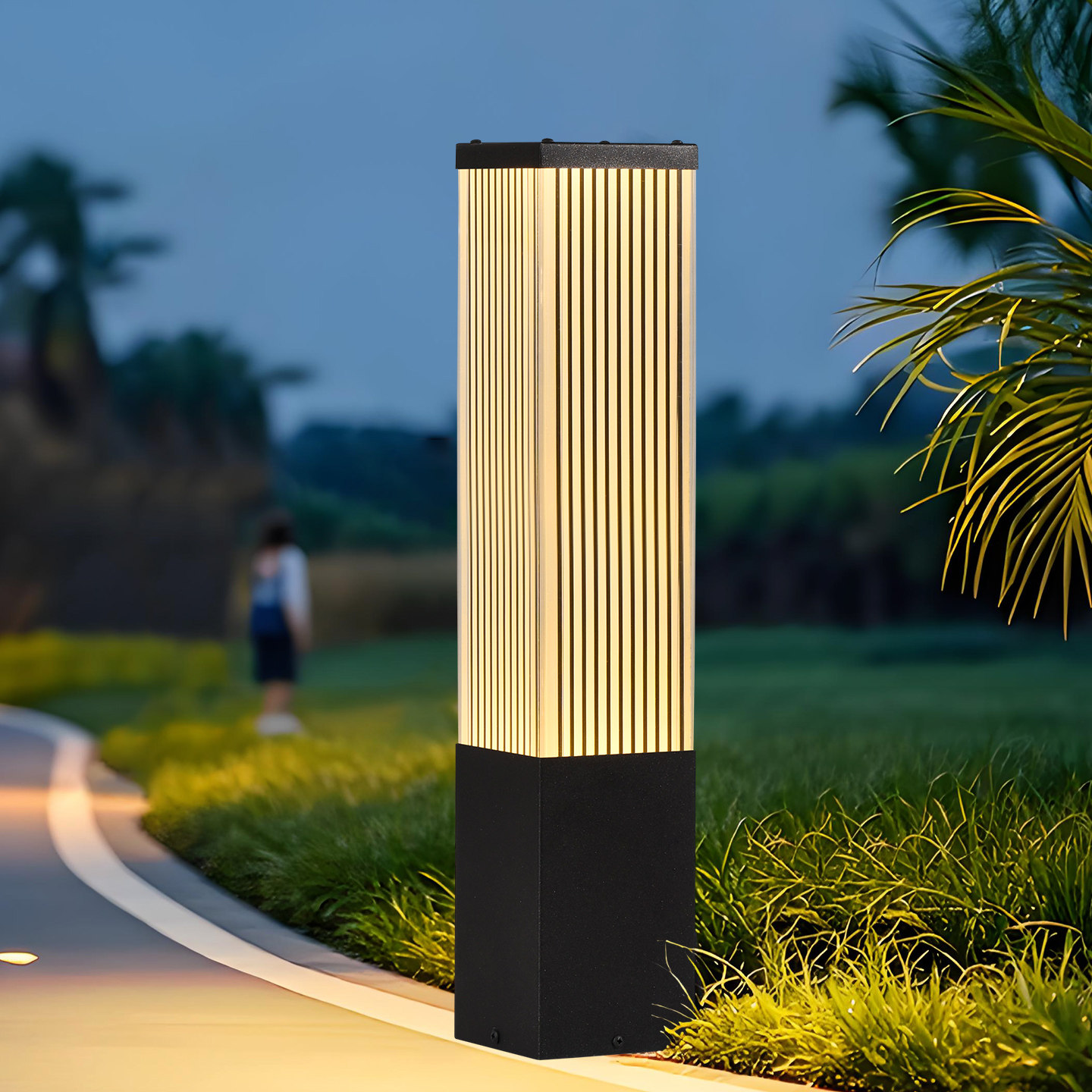 户外草坪灯室外别墅花园草地灯新中式公园小区地灯工程庭院景观灯