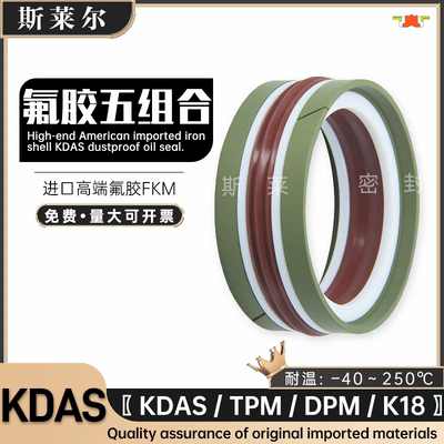 进口耐高温活塞五组合密封KDAS/TPM/DPM/K18/H780油封31.1*35.1