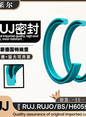 进口TSS密封B+S油缸注塑机RUJ 30*35*40*45*50*60*63*70油封DA24