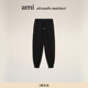 Ami 爱心棉质运动休闲裤 Paris男女同款 同色ADC束脚卫裤