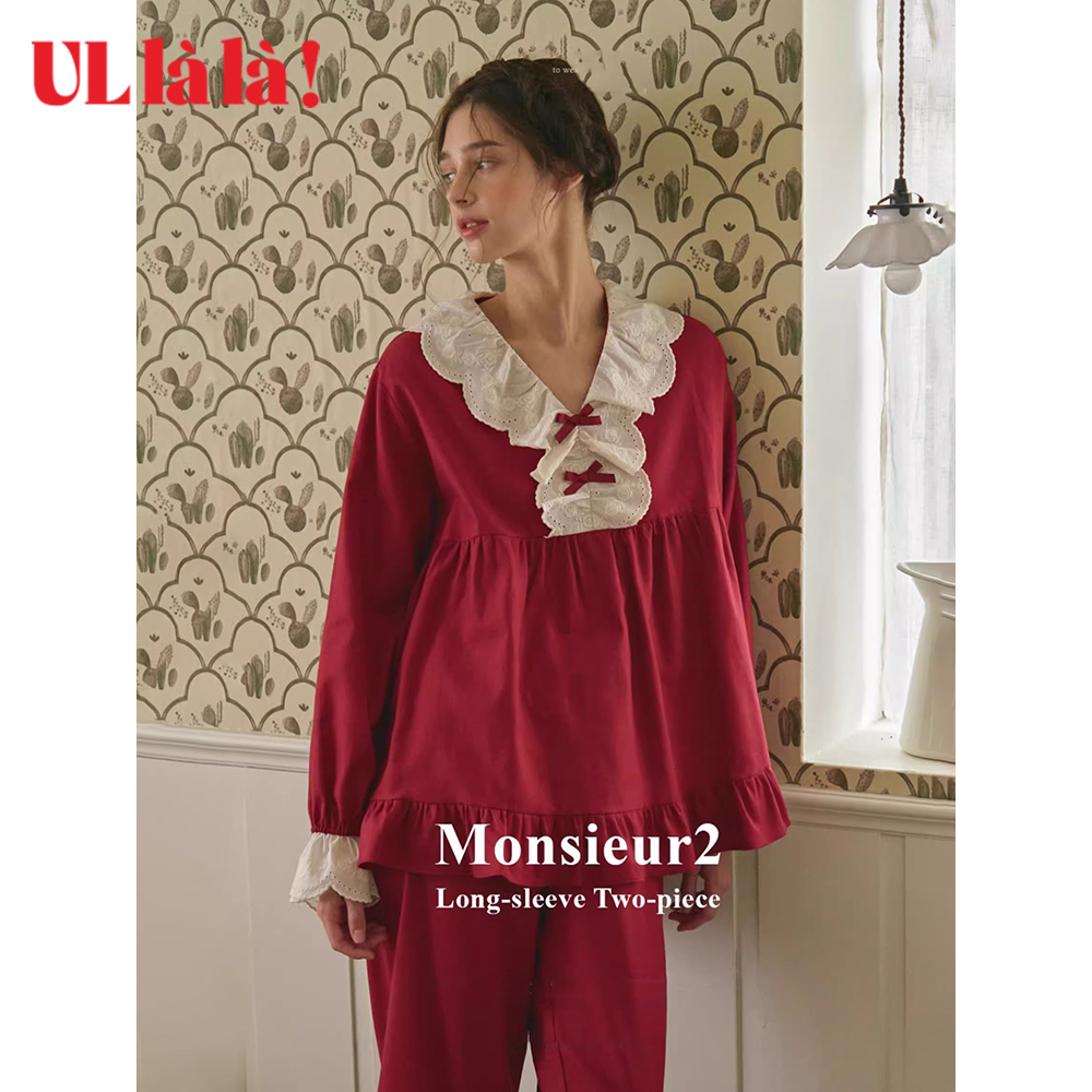 ULLALA女纯棉新款家居服韩国进口