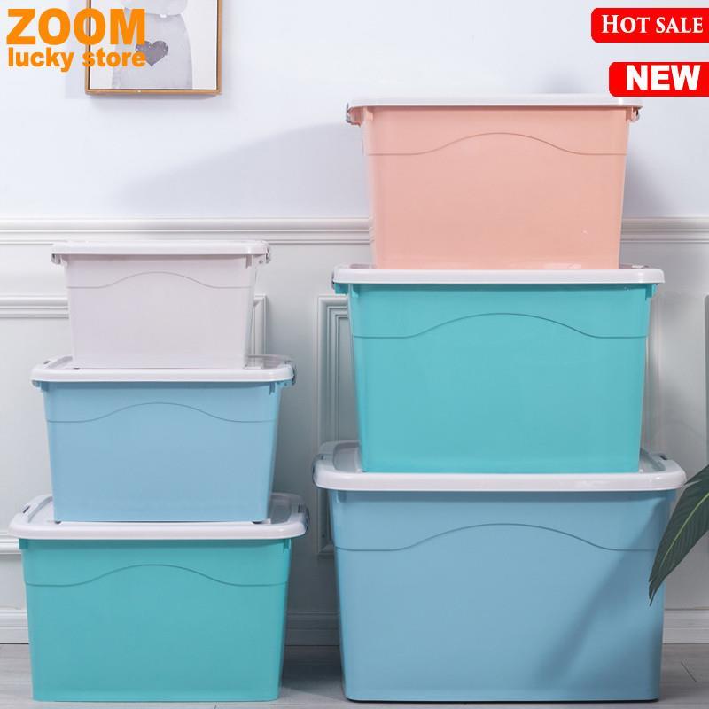 Large plastic storage box moving boxes packing quilt Storage