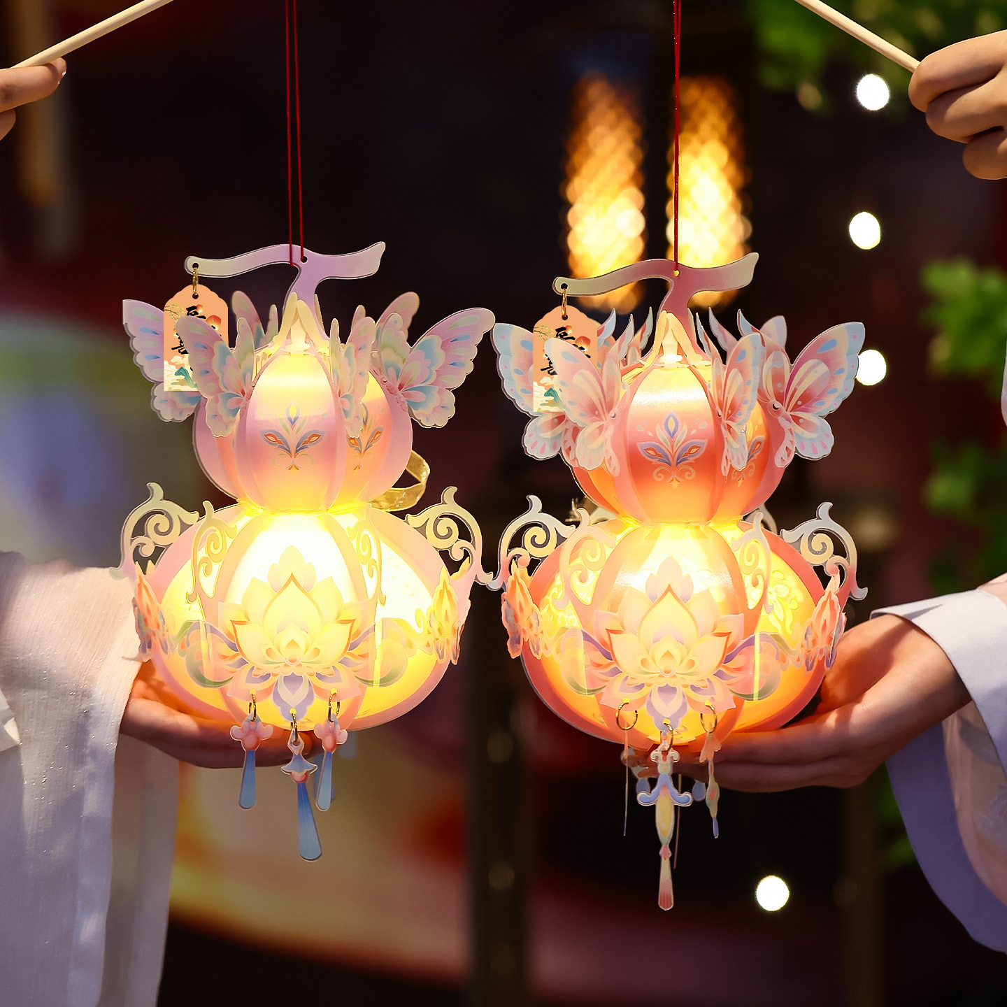 2026新款元宵节葫芦灯笼儿童手工diy材料包户外手提福禄花灯挂饰,节庆用品/礼品,灯笼,淘宝优惠券,粉丝福利购,淘宝优惠卷