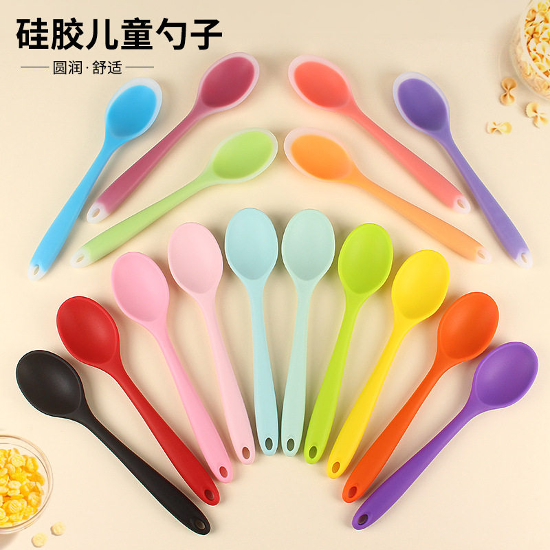 现货 硅胶勺子一体米饭勺子学生儿童硅胶饭勺 式硅胶勺子,餐饮具,调羹/饭勺,淘宝优惠券,粉丝福利购,淘宝优惠卷