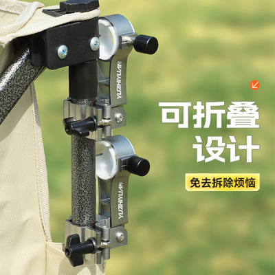 渔之源露营车专用伞架固定器多用途桌子雨伞夹伞器太阳伞摆摊专用