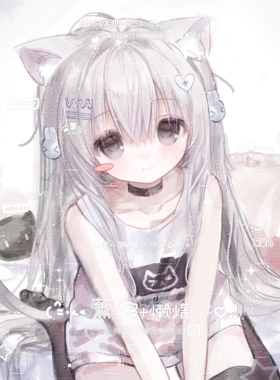 打包15张 一只猪直购 卡通女生动漫插画头像扭蛋原创圈高清浅薄玛