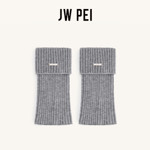JW PEI 时尚袜套中筒小腿袜y2k原宿风针织堆堆袜防滑腿套