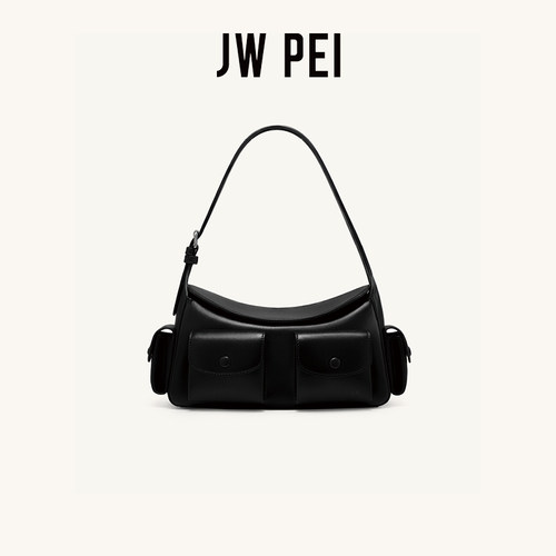 JWPEI多口袋单肩包腋下包包女