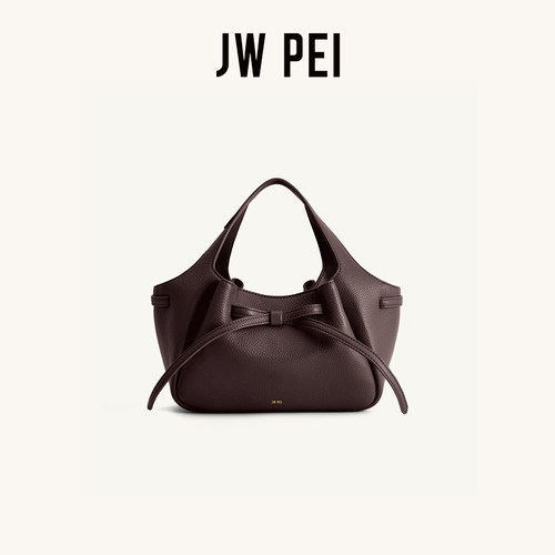 JW PEI软蝴蝶结手提包Mabel手拎包通勤简约小菜篮子水桶包2T404