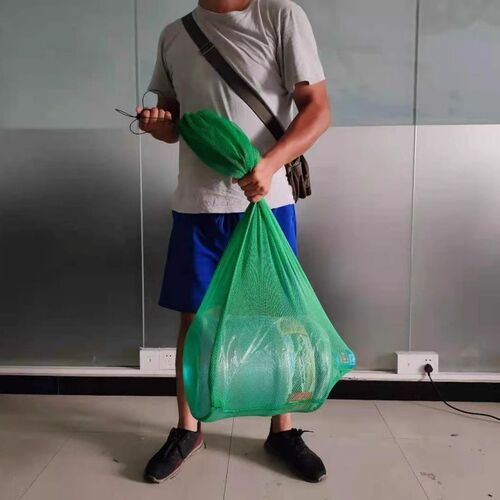 加厚网袋网兜鱼袋养鱼装鱼网袋钓鱼网兜小号O网箱网眼尼龙编织袋
