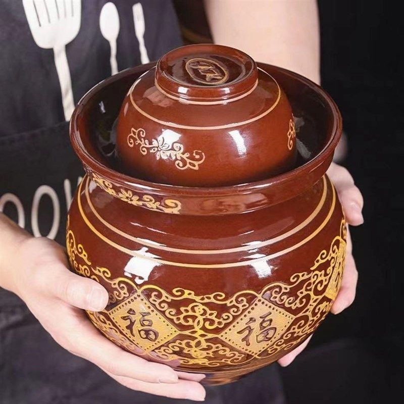 四川泡菜坛子家用土陶老坛子酸菜缸密封瓦罐N专用腌菜坛陶瓷咸菜,厨房/烹饪用具,泡菜罐/坛,淘宝优惠券,粉丝福利购,淘宝优惠卷