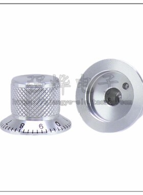 25x17mm 铝k合金刻度数字旋钮 金属旋钮 功放音响音量电位器旋钮