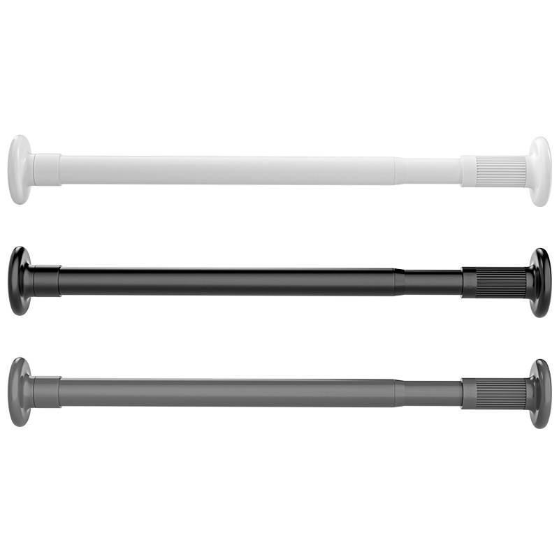 免打孔伸缩杆免钉j晾衣杆衣架不锈钢窗帘挂杆浴帘杆子门帘衣柜撑,家庭/个人清洁工具,浴帘杆,淘宝优惠券,粉丝福利购,淘宝优惠卷