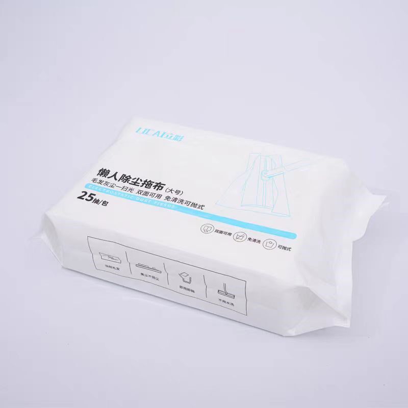 加大加厚静c电除尘纸  40*26cm   免洗吸灰拖把纸吸毛头发地板干