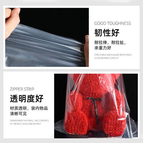 加厚透明按摩椅防尘罩套装防尘防水罩松紧束口塑S料松紧带全包裹