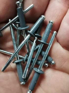灰色烤漆灰色抽e芯铆钉拉钉型号4*12 4*13 5x12 5x13 5*16合金505