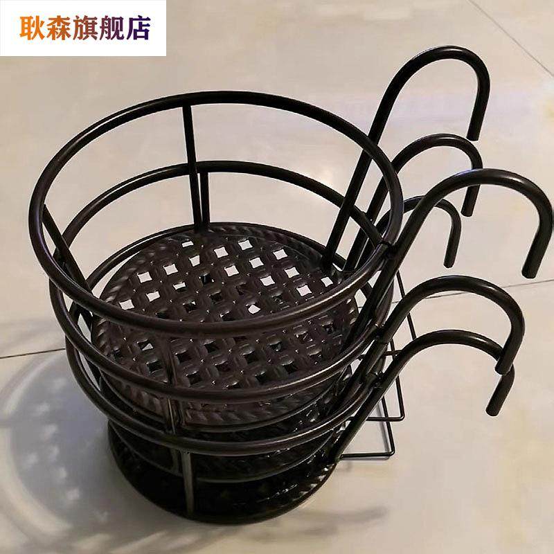 花架阳台悬挂式铁艺花篮栏杆护栏窗台绿萝吊兰花盆架挂架置物架子,收纳整理,阳台置物架,淘宝优惠券,粉丝福利购,淘宝优惠卷