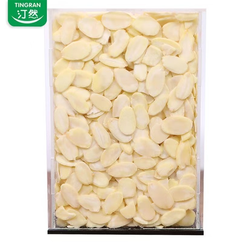 汀然薄片杏仁片烘焙专用原味去皮巴旦木片扁桃仁片蛋糕装饰糯米船