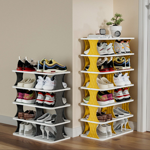 双排移动鞋 收纳神器宿舍省空间置物架 架家用门口多层简易2025新款