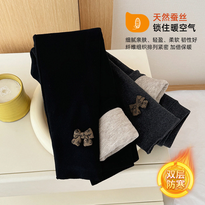 咘米儿冬季纯棉1000克双层蚕丝裤韩版外穿校服神器加厚打底童裤女,童装/婴儿装/亲子装,裤子,淘宝优惠券,粉丝福利购,淘宝优惠卷