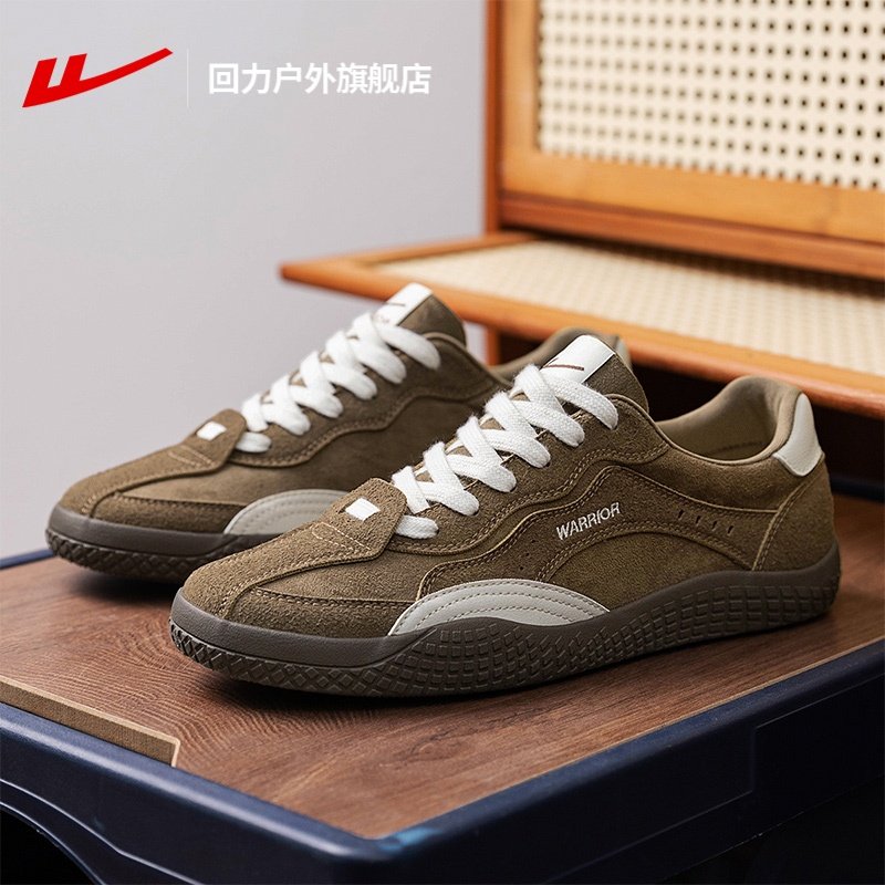 回力德训鞋男款2026新款春季轻便板鞋男百搭复古美拉德赛车鞋男款,流行男鞋,帆布鞋,淘宝优惠券,粉丝福利购,淘宝优惠卷