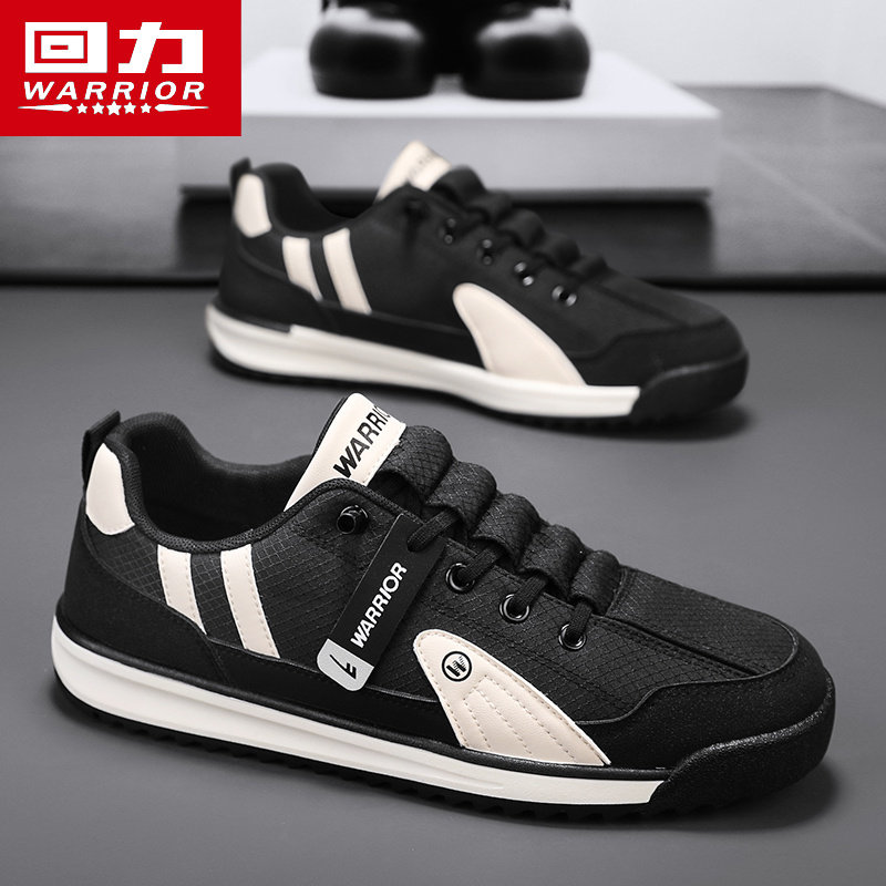 回力男鞋2026春季新款皮面德训鞋户外百搭休闲鞋软底一脚蹬阿甘鞋,流行男鞋,德训鞋,淘宝优惠券,粉丝福利购,淘宝优惠卷