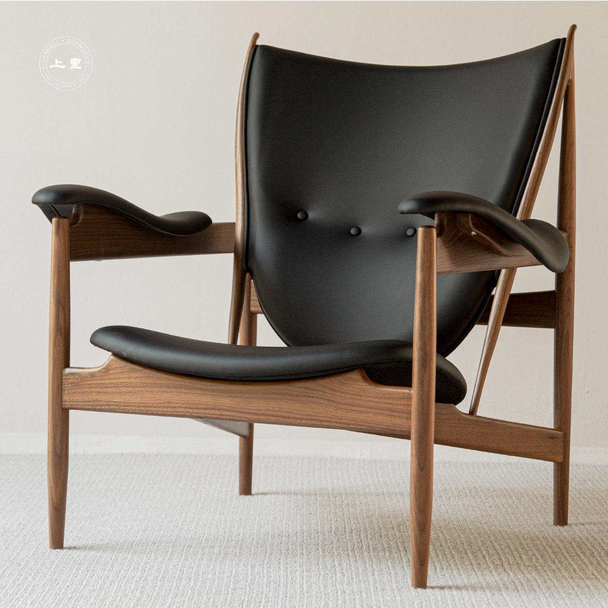 上里五轴精雕复刻酋长椅