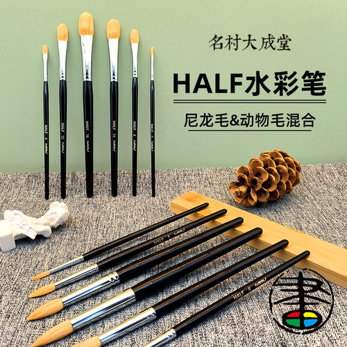 日本名村HALF水彩画笔