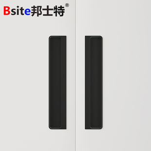 移动门无轨幽灵门拉手厨房卫生间推拉门把手吊轨推拉巴士门暗扣手