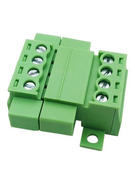 15EDGKPM-3.81mm免焊带锁板固定插拔式接线端子有耳对插2EDGRKPF