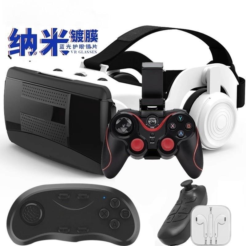 新款vr眼镜一体游戏机带手柄可以玩游戏3d私人影院看电视电影专用