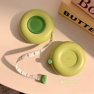 顺手买1件~可爱撞色卷尺量三围软尺家用迷你小型便携皮尺小尺子